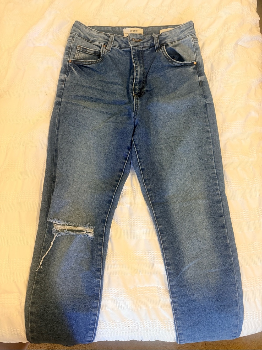 Cotton On Women's Skinny Jeans - Blue